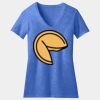 Women's Perfect Blend ® CVC V Neck Tee Thumbnail