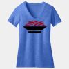 Women's Perfect Blend ® CVC V Neck Tee Thumbnail