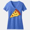 Women's Perfect Blend ® CVC V Neck Tee Thumbnail