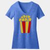Women's Perfect Blend ® CVC V Neck Tee Thumbnail