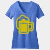 Women's Perfect Blend ® CVC V Neck Tee Thumbnail