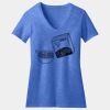 Women's Perfect Blend ® CVC V Neck Tee Thumbnail