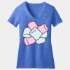 Women's Perfect Blend ® CVC V Neck Tee Thumbnail