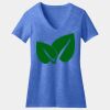 Women's Perfect Blend ® CVC V Neck Tee Thumbnail