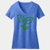 Women's Perfect Blend ® CVC V Neck Tee Thumbnail