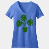 Women's Perfect Blend ® CVC V Neck Tee Thumbnail