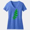 Women's Perfect Blend ® CVC V Neck Tee Thumbnail