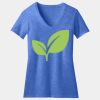 Women's Perfect Blend ® CVC V Neck Tee Thumbnail