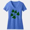 Women's Perfect Blend ® CVC V Neck Tee Thumbnail