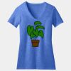 Women's Perfect Blend ® CVC V Neck Tee Thumbnail