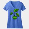 Women's Perfect Blend ® CVC V Neck Tee Thumbnail