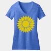 Women's Perfect Blend ® CVC V Neck Tee Thumbnail