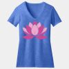 Women's Perfect Blend ® CVC V Neck Tee Thumbnail
