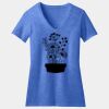 Women's Perfect Blend ® CVC V Neck Tee Thumbnail