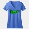 Women's Perfect Blend ® CVC V Neck Tee Thumbnail