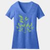 Women's Perfect Blend ® CVC V Neck Tee Thumbnail