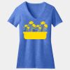 Women's Perfect Blend ® CVC V Neck Tee Thumbnail
