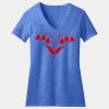Women's Perfect Blend ® CVC V Neck Tee Thumbnail
