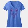 Women's Perfect Blend ® CVC V Neck Tee Thumbnail