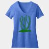 Women's Perfect Blend ® CVC V Neck Tee Thumbnail