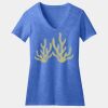 Women's Perfect Blend ® CVC V Neck Tee Thumbnail