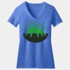 Women's Perfect Blend ® CVC V Neck Tee Thumbnail