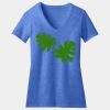 Women's Perfect Blend ® CVC V Neck Tee Thumbnail