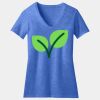 Women's Perfect Blend ® CVC V Neck Tee Thumbnail