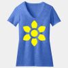 Women's Perfect Blend ® CVC V Neck Tee Thumbnail
