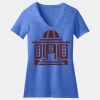 Women's Perfect Blend ® CVC V Neck Tee Thumbnail