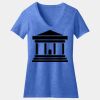 Women's Perfect Blend ® CVC V Neck Tee Thumbnail