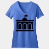 Women's Perfect Blend ® CVC V Neck Tee Thumbnail