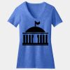 Women's Perfect Blend ® CVC V Neck Tee Thumbnail