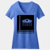 Women's Perfect Blend ® CVC V Neck Tee Thumbnail