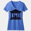 Women's Perfect Blend ® CVC V Neck Tee Thumbnail