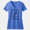 Women's Perfect Blend ® CVC V Neck Tee Thumbnail