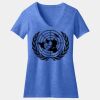 Women's Perfect Blend ® CVC V Neck Tee Thumbnail