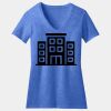 Women's Perfect Blend ® CVC V Neck Tee Thumbnail