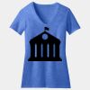 Women's Perfect Blend ® CVC V Neck Tee Thumbnail