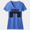 Women's Perfect Blend ® CVC V Neck Tee Thumbnail