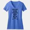 Women's Perfect Blend ® CVC V Neck Tee Thumbnail