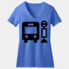 Women's Perfect Blend ® CVC V Neck Tee Thumbnail