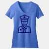 Women's Perfect Blend ® CVC V Neck Tee Thumbnail