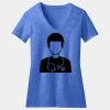 Women's Perfect Blend ® CVC V Neck Tee Thumbnail