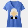 Women's Perfect Blend ® CVC V Neck Tee Thumbnail