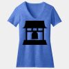 Women's Perfect Blend ® CVC V Neck Tee Thumbnail