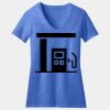 Women's Perfect Blend ® CVC V Neck Tee Thumbnail