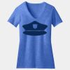 Women's Perfect Blend ® CVC V Neck Tee Thumbnail
