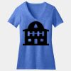 Women's Perfect Blend ® CVC V Neck Tee Thumbnail