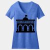 Women's Perfect Blend ® CVC V Neck Tee Thumbnail